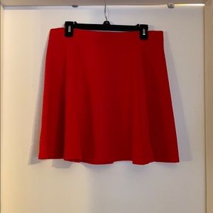 H&M Divided red skirt, L